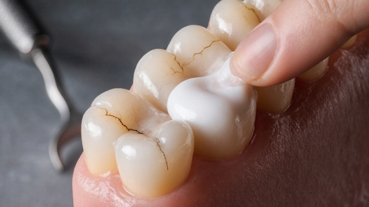 Jak často používat GC Tooth Mousse pro prasklou zubní sklovinu?