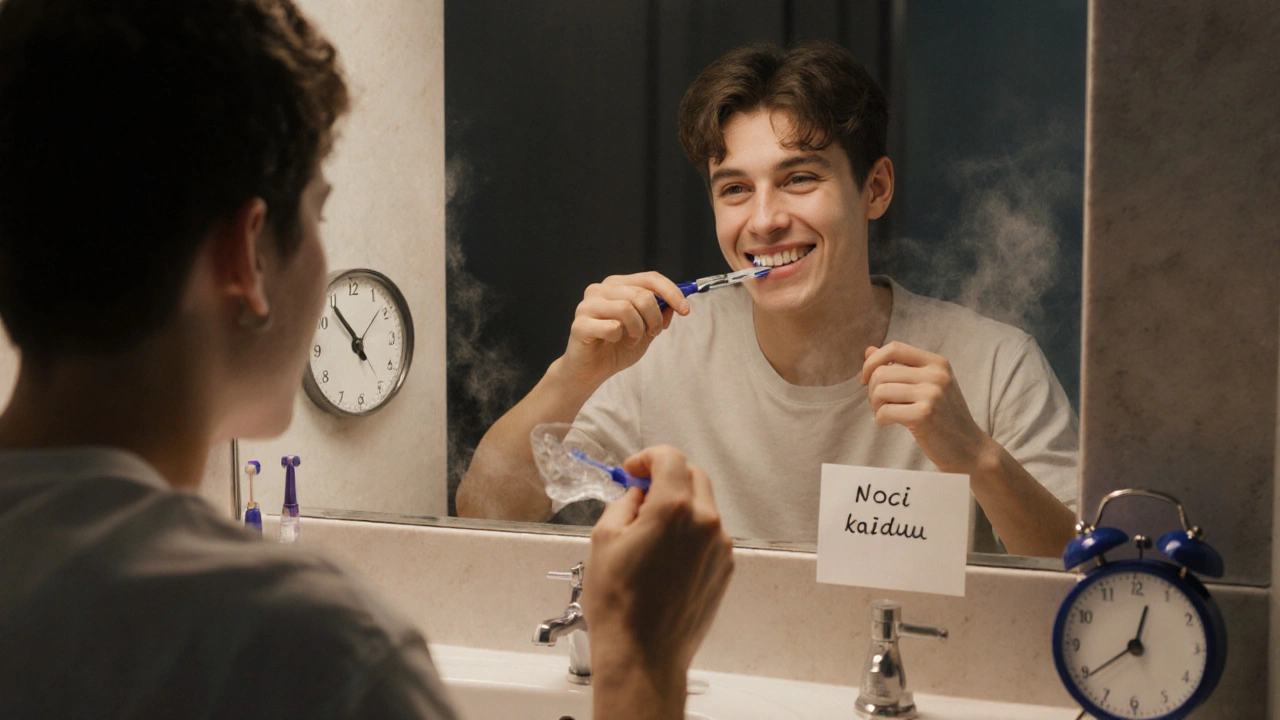 Jak často nosit retenční rovnátka po fixních rovnátkách?