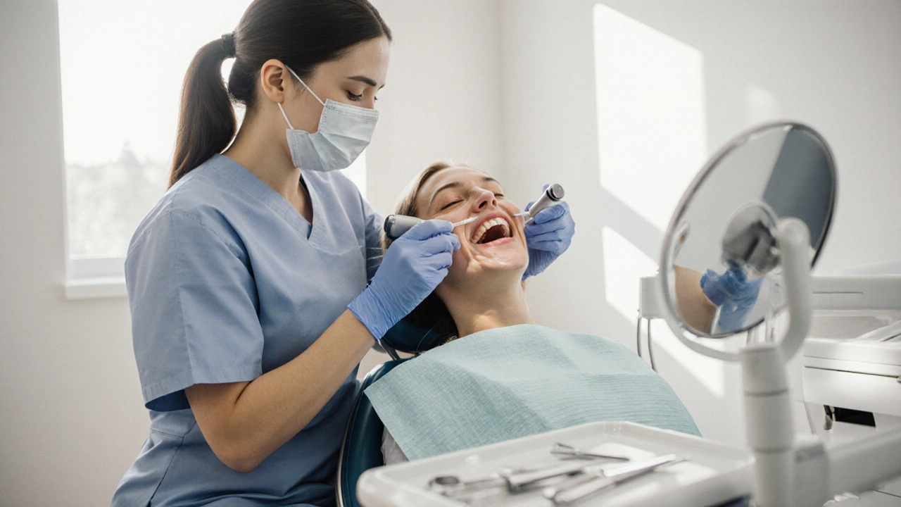 Kolik stojí ústní hygiena? Cena za profesionální péči o zuby v roce 2025