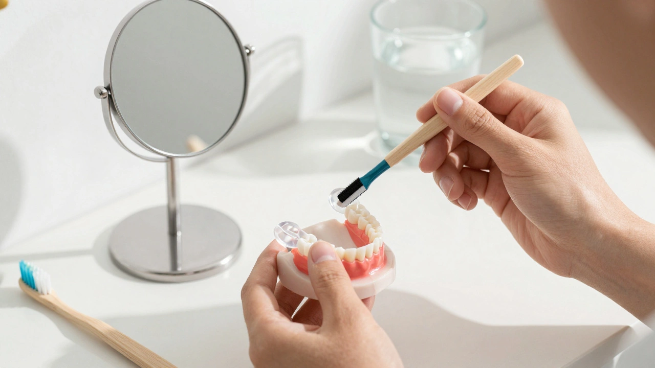 Nalepovací zuby: Jak je bezpečně vložit a vyjmout