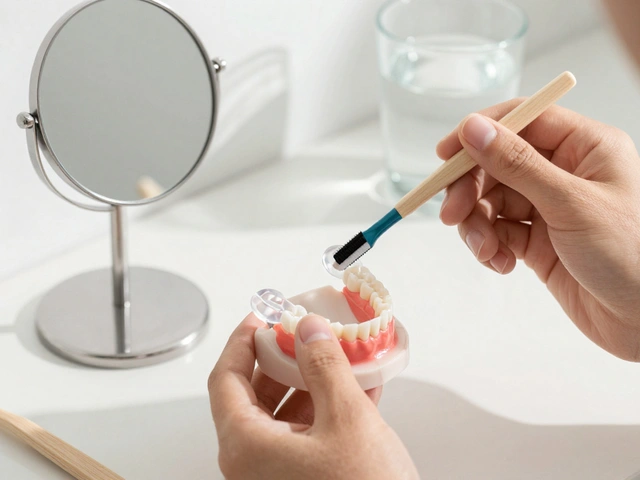 Nalepovací zuby: Jak je bezpečně vložit a vyjmout