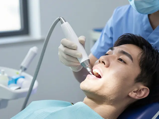 Pískování zubů: Jak to funguje a proč to dentista dělá?
