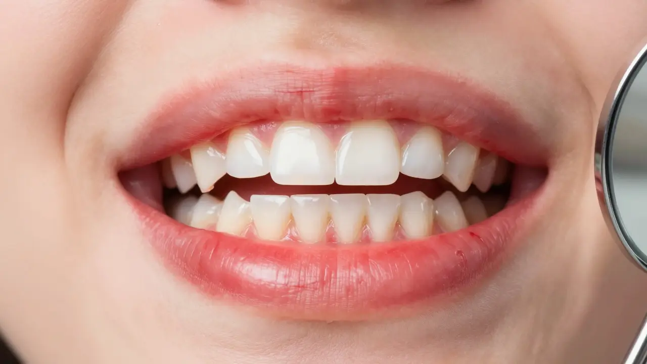 Jak obnovit poškozené dásně po použití bělicích pásek