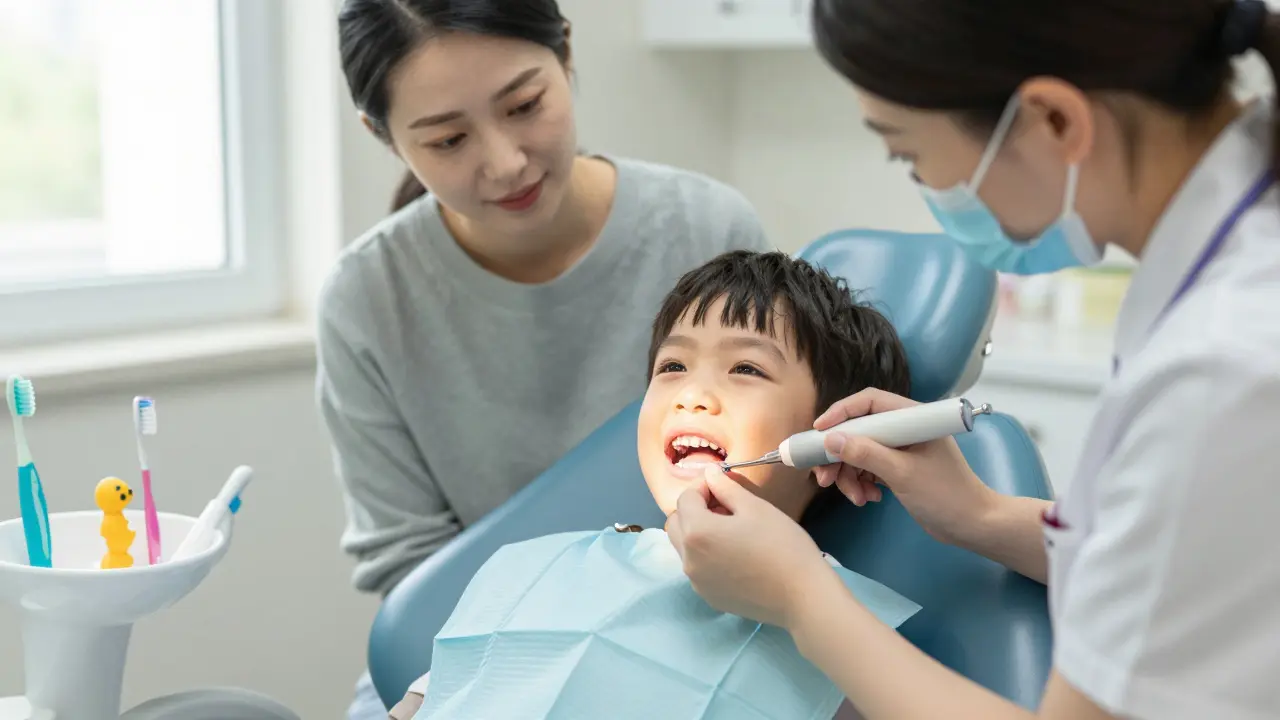 5 nejčastějších mýtů o zubním kameni u dětí