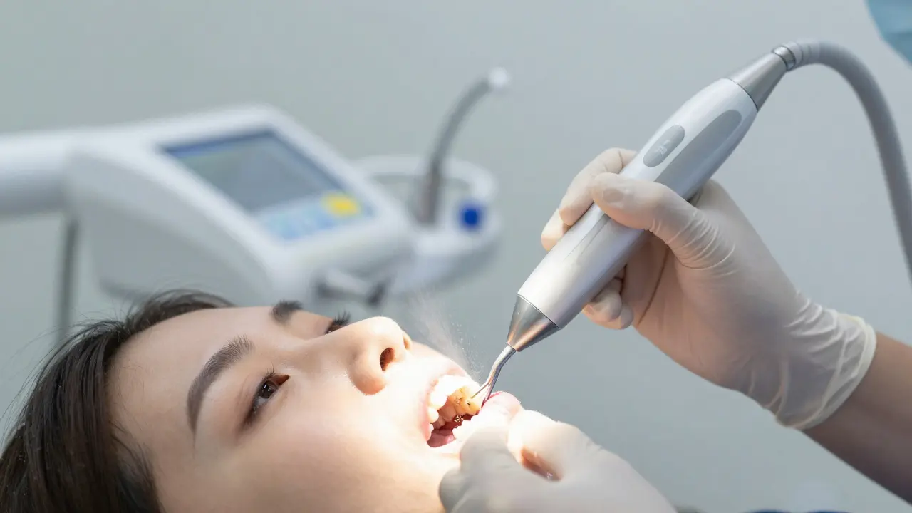 Jak vybrat ultrazvukovou špachtli pro odstranění zubního kamene