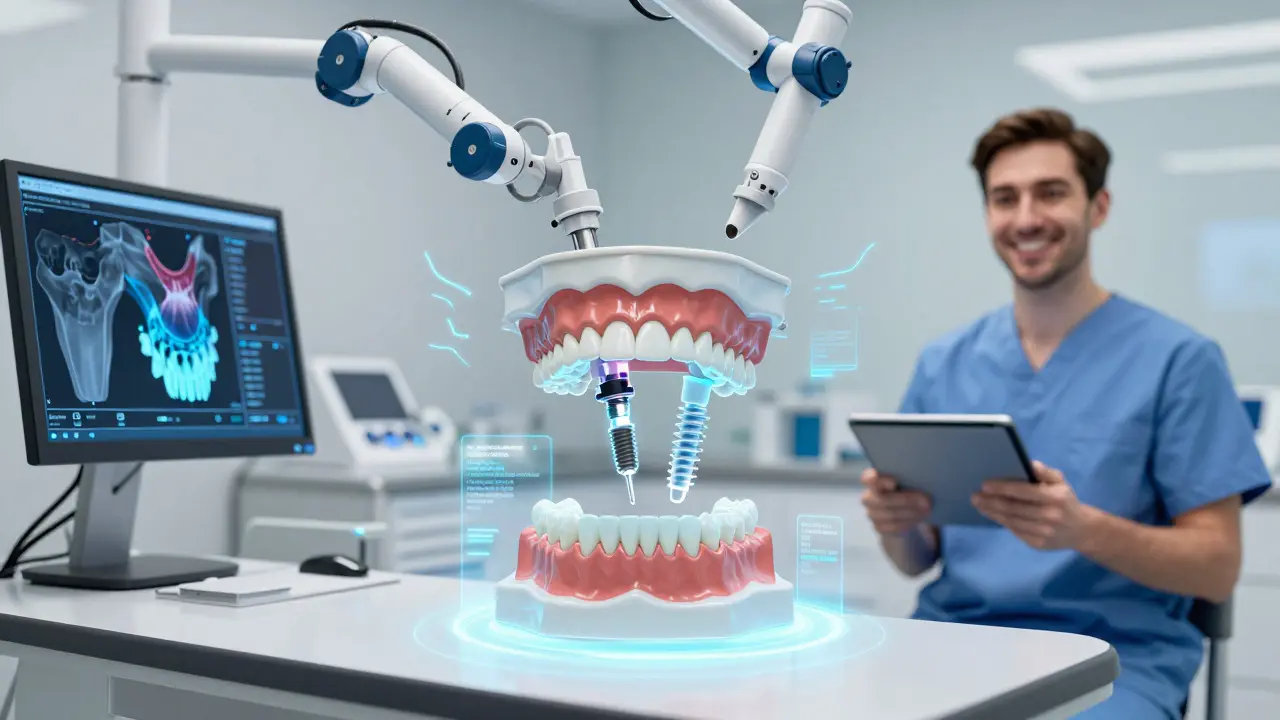 Moderní česká zubní klinika s holografickým plánováním implantátů