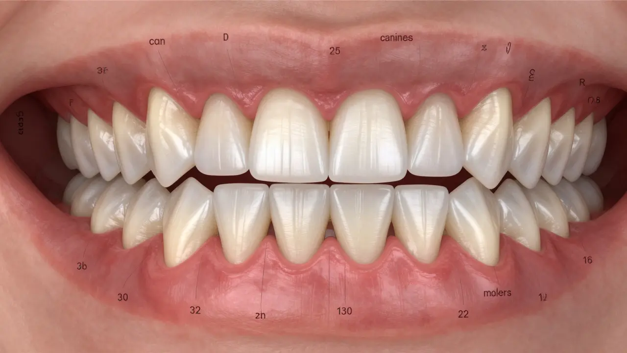 Názvy jednotlivých zubů: Co by měli vědět všichni pacienti