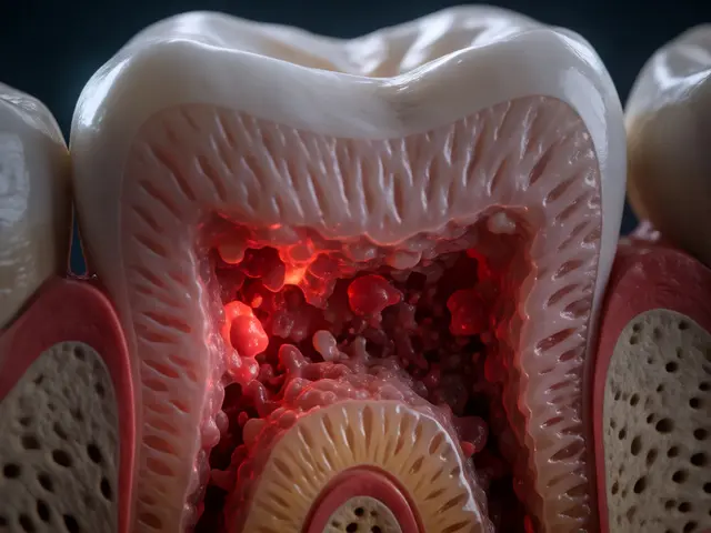 Co vytahuje zánět z těla při endodontickém ošetření?